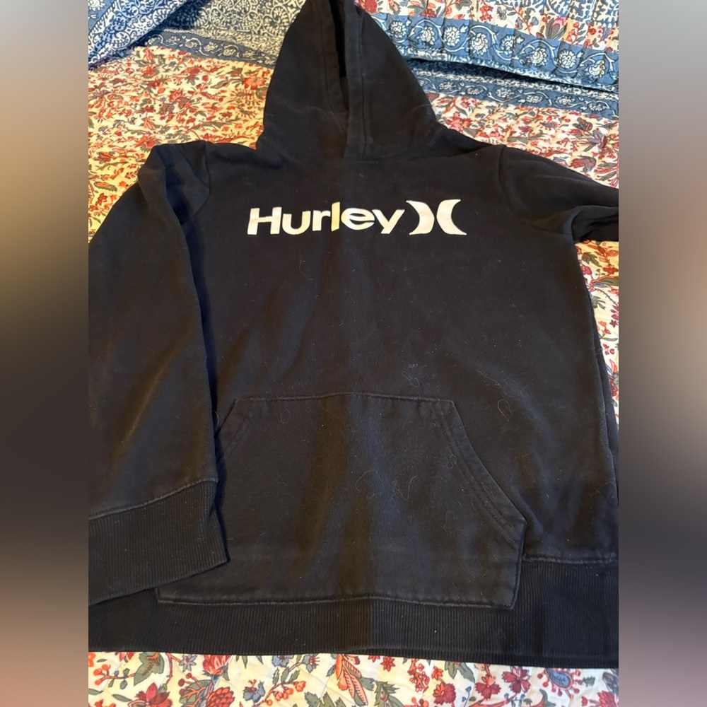 Boys Hurley hoodie large